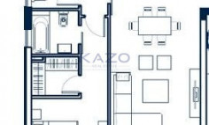 Spacious 2 bedroom apartment with swimming pool for sale in Neapolis