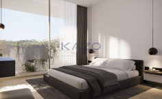 Charming three bedroom apartment with communal pool and gym in Mouttalos, Paphos 