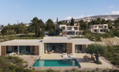 Stunning villa with sea view and private pool for sale in Pegeia 