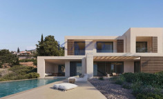 Stunning villa with sea view and private pool for sale in Pegeia 