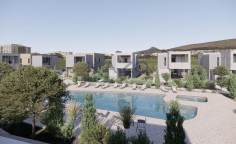 For sale villa with sea front pool in Geroskipou 