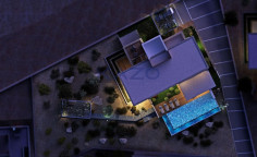 Spacious villa in Pegeia with pool and garden 