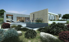 Fully furnished villa with pool in Pegeia 