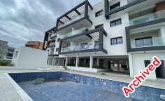 Modern 2 bedroom apartment with pool in Agios Athanasios 