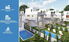 Modern villa with private pool in Agios Tychonas 