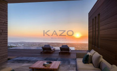 Stunning villa with sea view and private pool in Tsada 