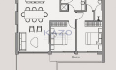Modern 90m2 apartment with pool and gym in Agios Athanasios 