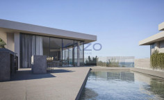 Spacious villa with sea view and pool in Tremithousa, Paphos 