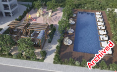Modern 1 bedroom apartment with pool and gym 