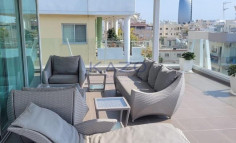 Modern fully furnished penthouse with three bedrooms in Neapolis 