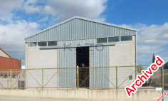 Spacious 570 m2 warehouse for rent in Ypsonas 