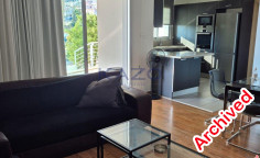 Spacious fully furnished three bedroom apartment with private garden in Panthea 
