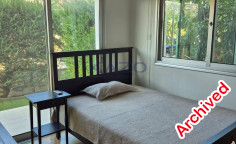 Spacious fully furnished three bedroom apartment with private garden in Panthea 