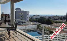 Spacious fully furnished three bedroom apartment with private garden in Panthea 