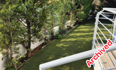 Spacious fully furnished three bedroom apartment with private garden in Panthea 