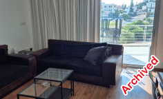 Spacious fully furnished three bedroom apartment with private garden in Panthea 