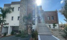 Modern 6 bedroom villa with sea view in Parekklisia for sale 