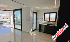 Modern top floor apartment with pool in Agios Nicolaos 