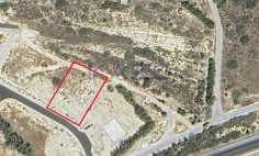Large sea view building plot for sale in Agios Tychonas , Limassol