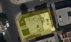 Large corner building plot for sale in petrou pavlou , Limassol