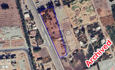For sale large development land with sea view in Zakaki , Limassol