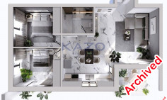 Modern 2 bedroom apartment for sale 