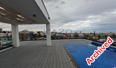 Modern 3 bedroom apartment with private roof garden pool for sale in Agia Fyla 