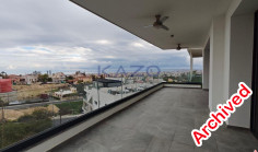 Modern 3 bedroom apartment with private roof garden pool for sale in Agia Fyla 