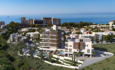 Spacious 2 bedroom apartment with pool in Agios Tychonas 