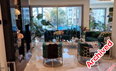 Luxury villa with pool and gym for rent 