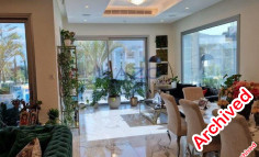 Luxury villa with pool and gym for rent 