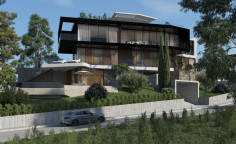 Stunning villa in Agios Tychonas with sea view 