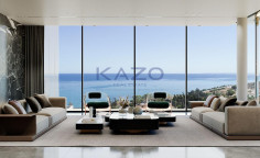 Stunning villa in Agios Tychonas with sea view 