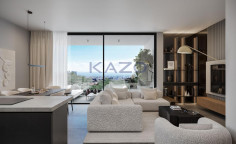 Top floor 3 bedroom apartment with sea view in Agios Athanasios 
