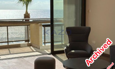 Spacious 3 bedroom apartment with sea view in Agios Tychonas 