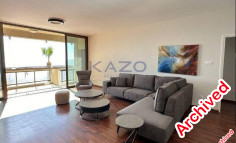 Spacious 3 bedroom apartment with sea view in Agios Tychonas 