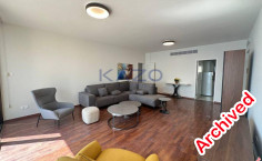 Spacious 3 bedroom apartment with sea view in Agios Tychonas 