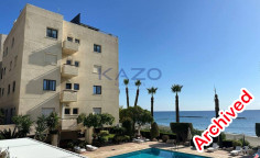 Spacious 3 bedroom apartment with sea view in Agios Tychonas 