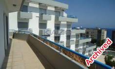 Spacious Agios Tychonas apartment with sea view 