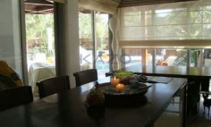 First line three bedroom sea front home with pool 