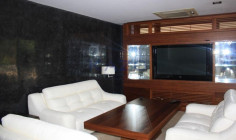 First line three bedroom sea front home with pool 