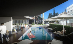 Modern 3 bedroom apartment with pool in Neapolis 