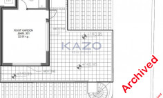 Modern two bedroom top floor apartment with sea view Agios Athanasios 