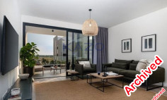 Modern 2 bedroom apartment with pool in Trachoni 