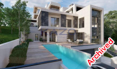 Modern villa with private pool in Agios Athanasios 