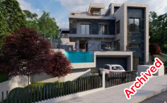 Modern villa with private pool in Agios Athanasios 