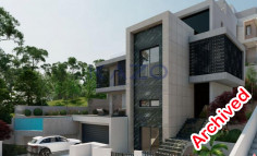 Modern villa with private pool in Agios Athanasios 