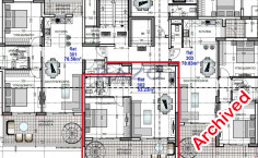 Modern one bedroom top floor apartment with roof garden for sale in Zakaki with sea view 