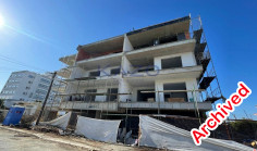 Modern one bedroom top floor apartment with roof garden for sale in Zakaki with sea view 