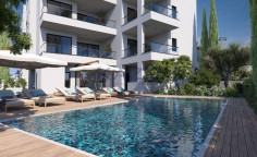 Modern 2-bedroom apartment with pool and gym in Agios Athanasios 